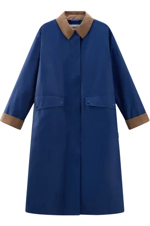 Woolrich Jas met enkele rij knopen