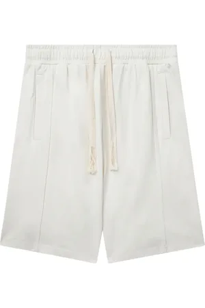 FIVE CM Shorts met geborduurde tekst