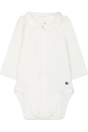 Petit Bateau Body met kraag en lange mouwen