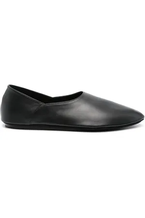 Jil Sander Leren ballerina