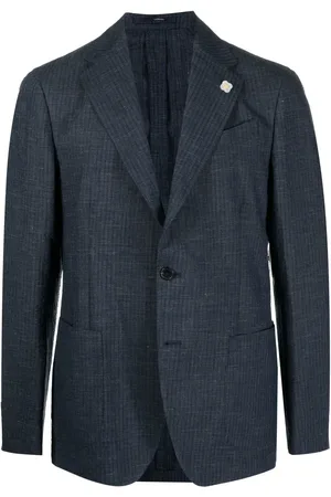 LARDINI Blazer met enkele rij knopen