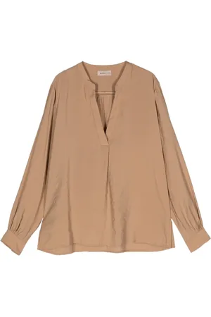 BLANCA Blouse met bandkraag