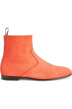 Giuseppe Zanotti Ron suède enkellaarzen