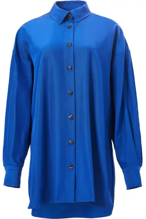 Carolina Herrera Oversized blouse met gestrikte voorkant