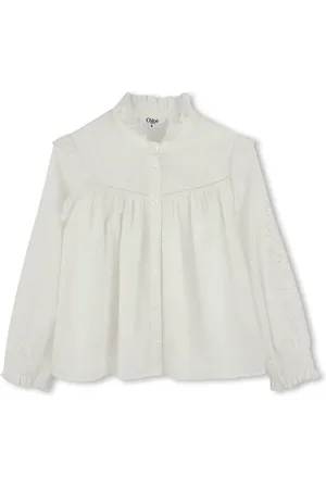 Chloé Shirt met ruchekraag