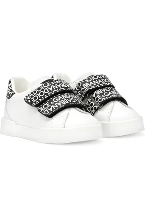 Dolce & Gabbana Leren sneakers met logoprint