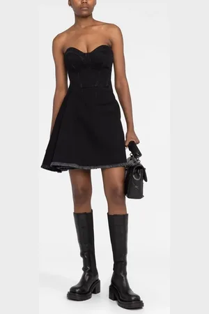 Alexander McQueen Strapless mini