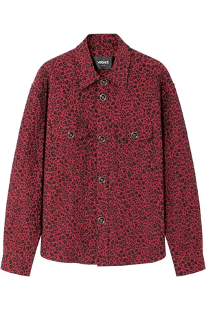 VERSACE Jack met luipaardjacquard