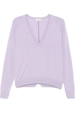 Lanvin Trui met pointelle afwerking