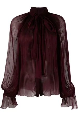 Atu Body Couture Blouse met gestrikte hals