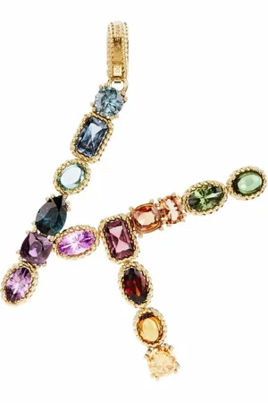 Dolce & Gabbana 18kt geelgouden Rainbow Alphabet hanger