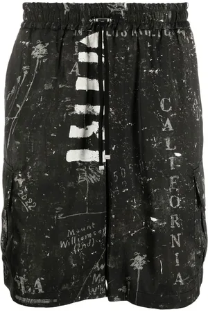 AMIRI Bermuda shorts met abstracte print