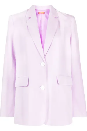 KITRI Blazer met enkele rij knopen