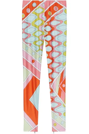 Puccini Legging met abstracte print