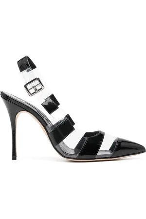 Manolo Blahnik Uxra 70 mm slingback pumps