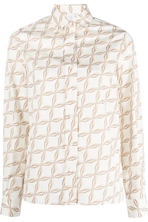 ELEVENTY Blouse met geometrische print