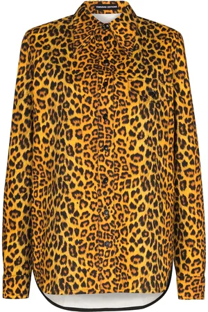 Kwaidan Editions Blouse met luipaardprint