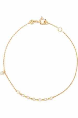 We by White Bird 18kt geelgouden Clarisse Rich armband met diamant