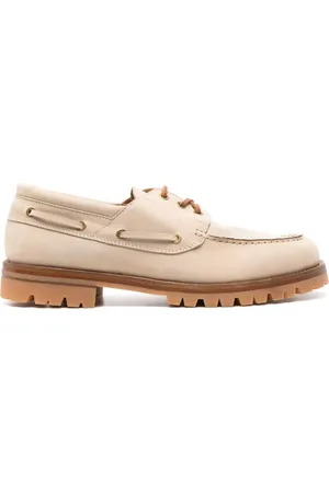 ELEVENTY Leren bootschoenen