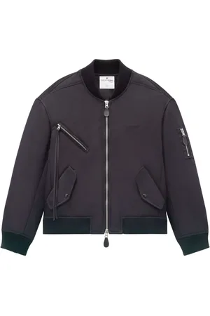 Courrèges Bomberjack met geborduurd logo