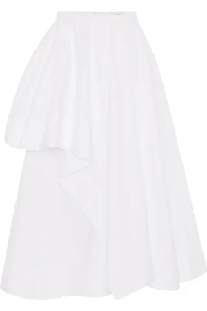 Alexander McQueen Asymmetrische midi