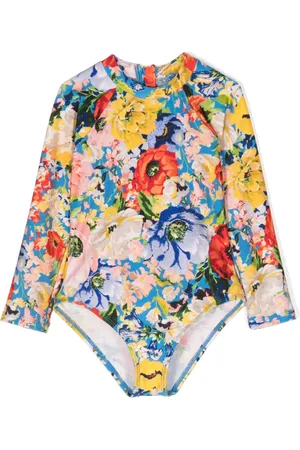 ZIMMERMANN Badpak met bloemenprint en ronde hals