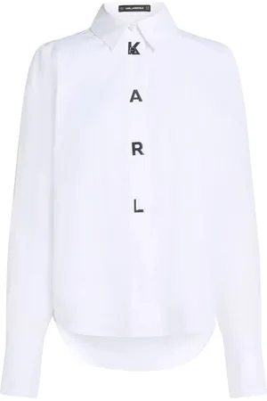 Karl Lagerfeld Letters blouse