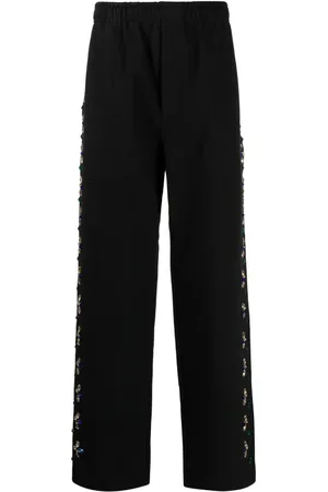 BODE Katoenen broek met kralen