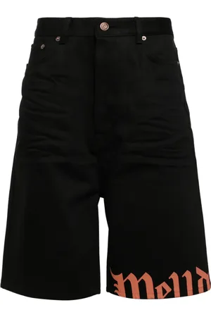We11 Done Bermuda shorts met logoprint