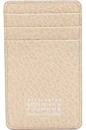 Maison Margiela Four pasjeshouder met gestikt logo