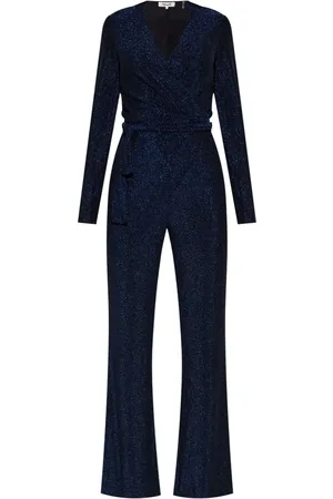 Diane von Furstenberg Lurex jumpsuit