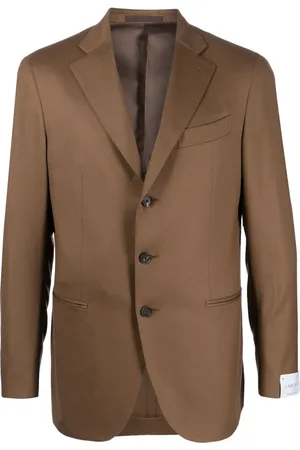 CARUSO Blazer met enkele rij knopen