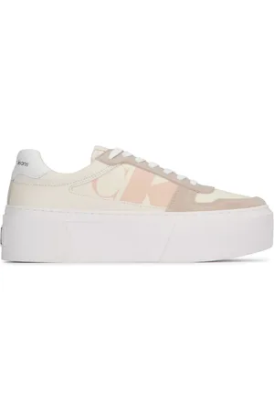 Calvin Klein Sneakers met plateauzool en logo
