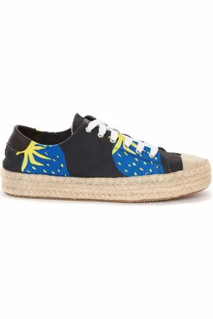 J.W.Anderson Espadrille sneakers met aardbeiprint