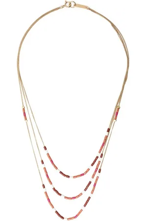 Isabel Marant Halsketting met kralendetail