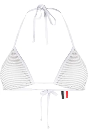Thom Browne Bikinitop met logopatch