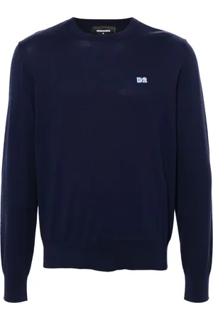 Dsquared2 D2 trui met ronde hals