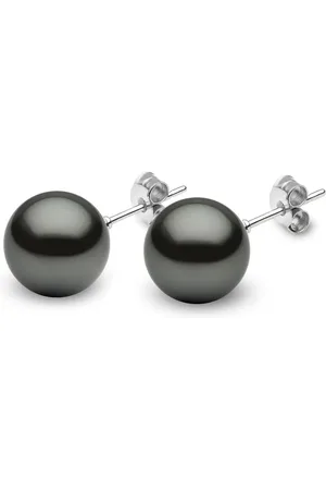 Yoko London 18kt witgouden oorbellen