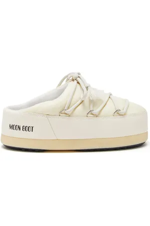 Moon Boot Icon slippers met logoprint