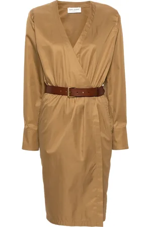 Saint Laurent Jurk met ceintuur