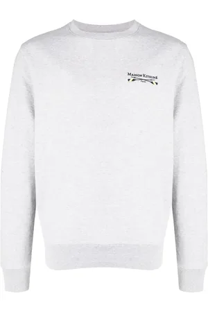 Maison Kitsuné Sweater met geborduurd logo