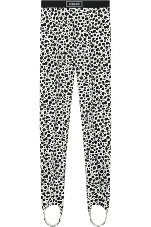 VERSACE Stirrup legging met Dalmation