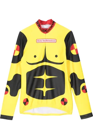 WALTER VAN BEIRENDONCK Fietsshirt met lange mouwen en Dummy