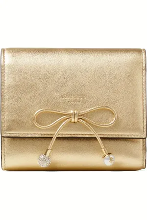 Jimmy Choo Marinda leren portemonnee