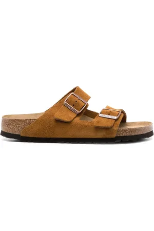 Birkenstock Arizona SFB suède sandalen