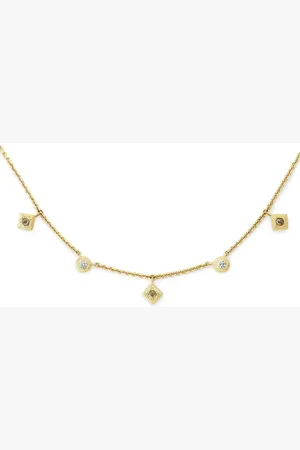De Beers 18kt geelgouden halsketting