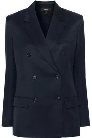 THEORY Blazer met dubbele rij knopen