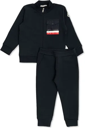 Moncler Trainingspak met gestreepte afwerking