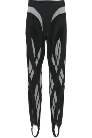 MUGLER Doorzichtige legging