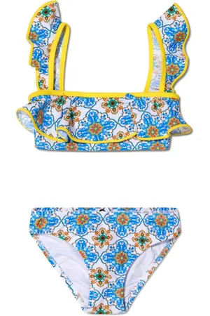 Nessi Byrd Bikini met geometrisch patroon